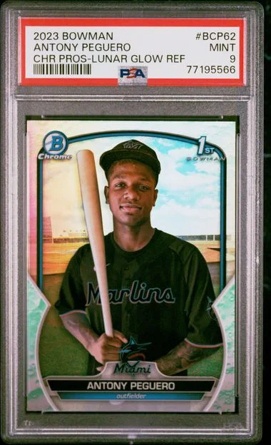 2023 Bowman Chrome Prospects Antony Peguero #BCP62 card image