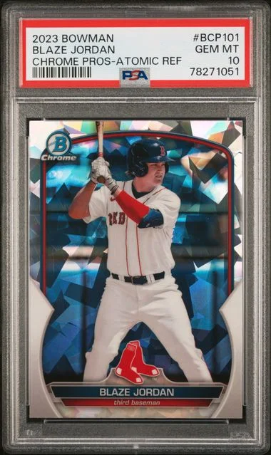 2023 Bowman Chrome Prospects Blaze Jordan #BCP101 card image