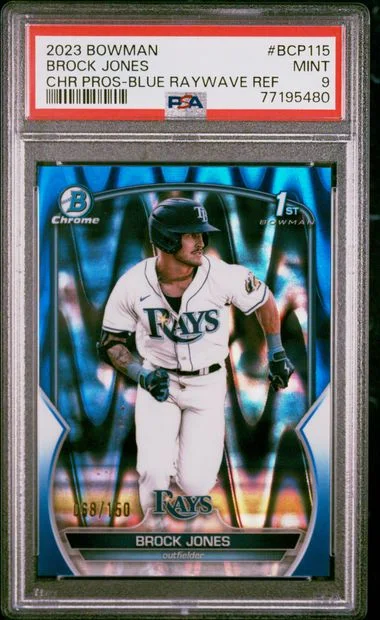 2023 Bowman Chrome Prospects Brock Jones #BCP115 card image