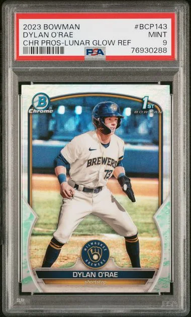 2023 Bowman Chrome Prospects Dylan O���Rae #BCP143 card image
