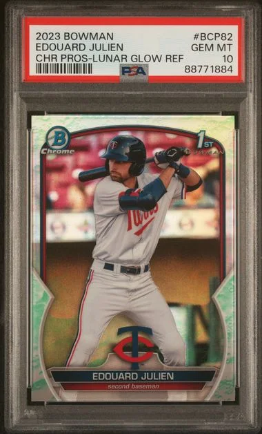 2023 Bowman Chrome Prospects Edouard Julien #Bcp82 card image