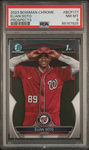 2023 Bowman Chrome Prospects Elian Soto #BCP177 card image