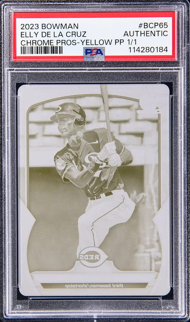 2023 Bowman Chrome Prospects Elly De La Cruz #BCP-65 card image