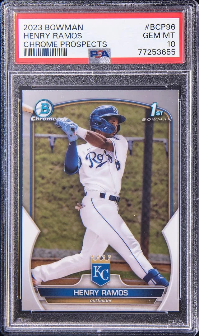 2023 Bowman Chrome Prospects Henry Ramos #BCP96 card image