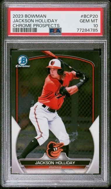 2023 Bowman Chrome Prospects Jackson Holliday #BCP-20 card image