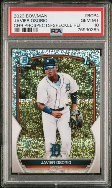 2023 Bowman Chrome Prospects Javier Osorio #BCP4 card image