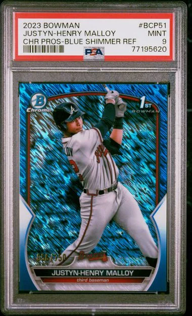 2023 Bowman Chrome Prospects Justyn-Henry Malloy #BCP51 card image
