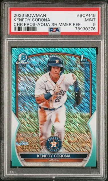 2023 Bowman Chrome Prospects Kenedy Corona #BCP148 card image