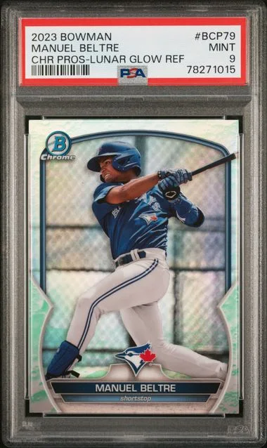 2023 Bowman Chrome Prospects Manuel Beltre #BCP79 card image