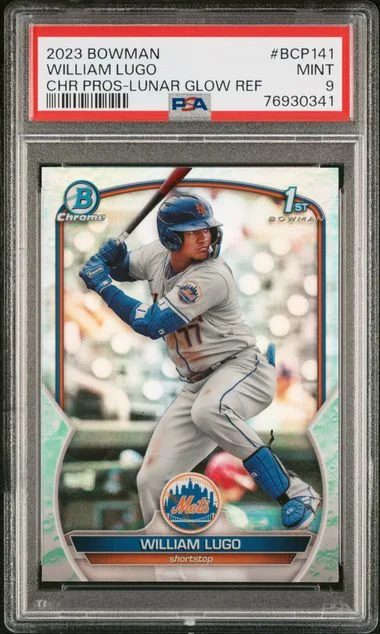 2023 Bowman Chrome Prospects William Lugo #BCP141 card image