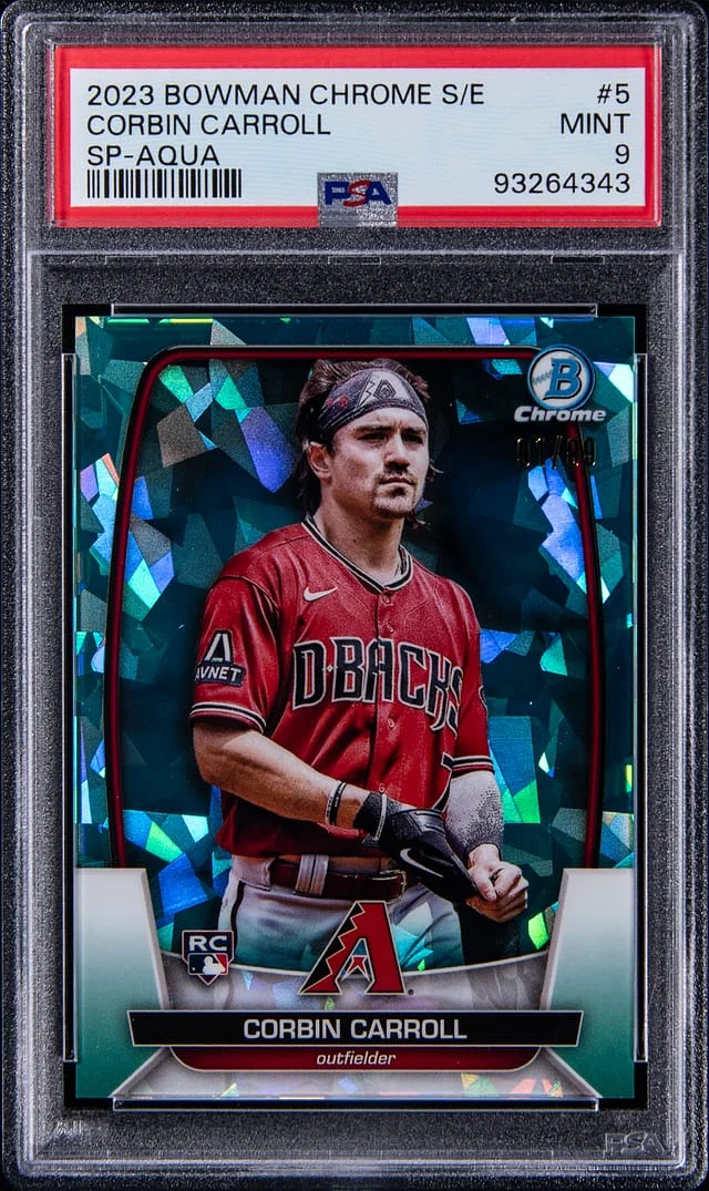 2023 Bowman Chrome Sapphire Corbin Carroll Edition #5 card image