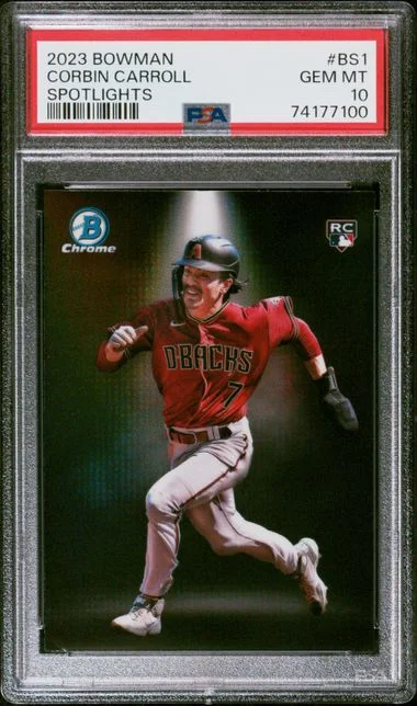 2023 Bowman Corbin Carroll Spotlights #BS-1 card image