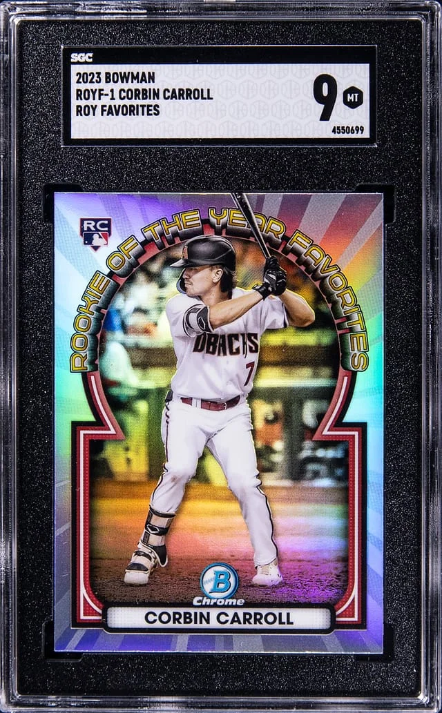 2023 Bowman Corbin Carroll ROY Favorites #ROYF1 card image