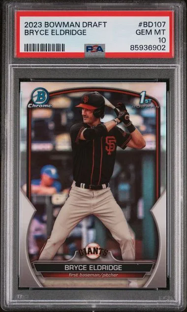 2023 Bowman Draft Bryce Eldridge #BD107 card image