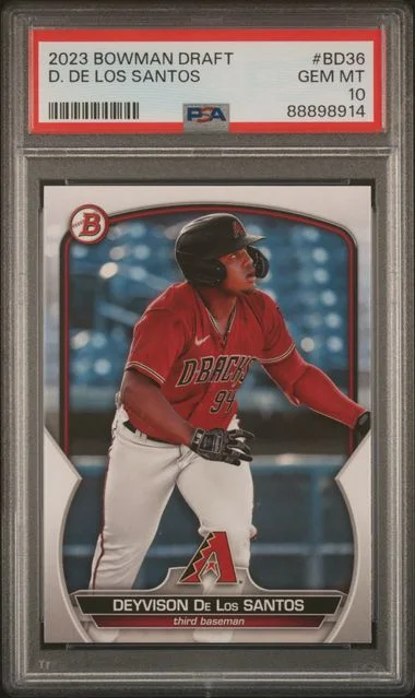 2023 Bowman Draft Deyvison De Los Santos #BD36 card image