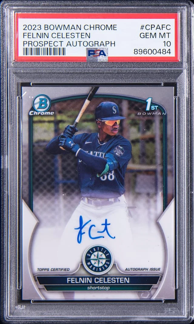 2023 Bowman Draft Felnin Celesten Prospect Autograph #CPA-FC card image
