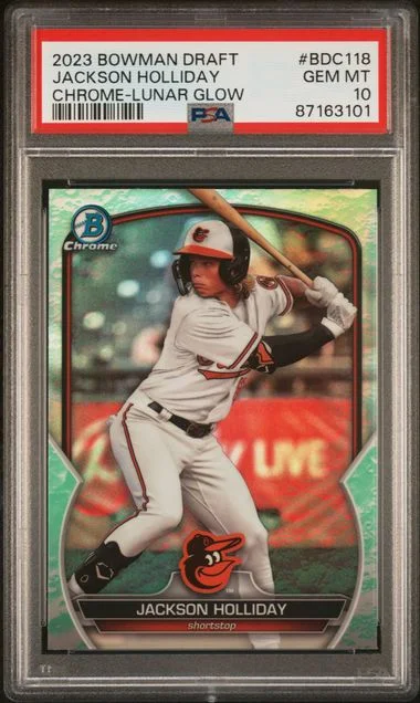 2023 Bowman Draft Jackson Holliday Chrome-Refractor #BDC118 card image