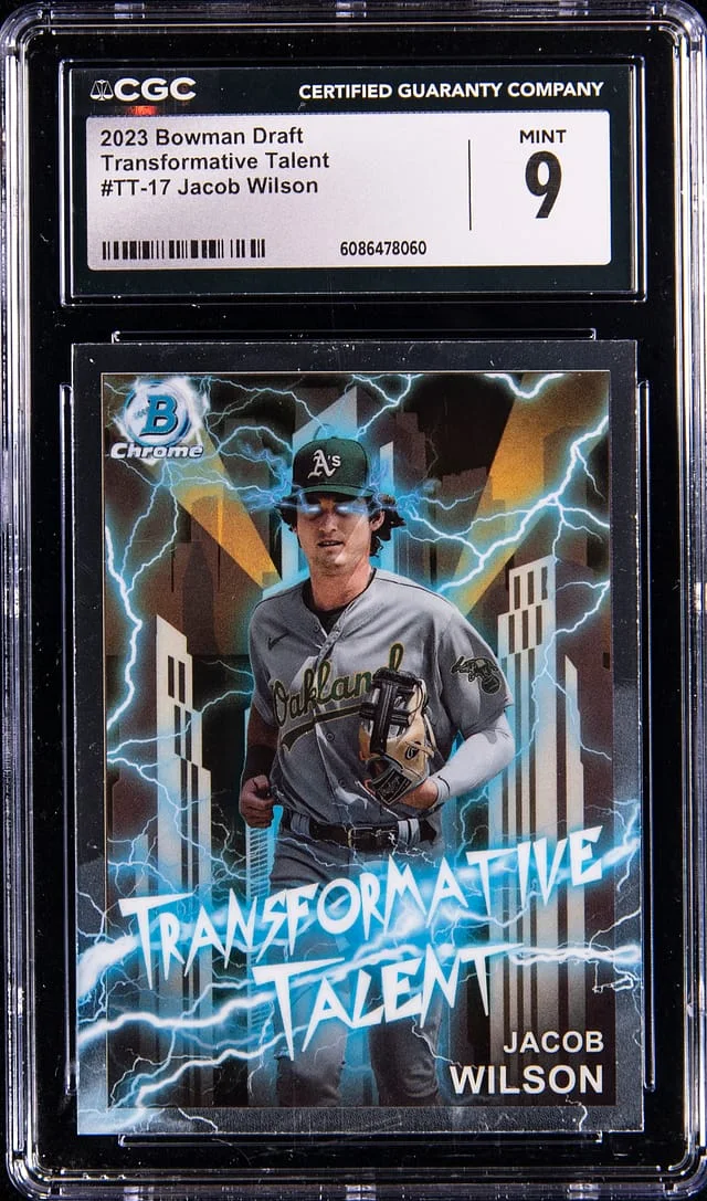 2023 Bowman Draft Jacob Wilson Transformative Talent #TT-17 card image