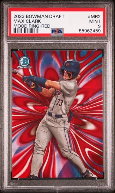 2023 Bowman Draft Max Clark Mood Ring Red #MR-2 card image
