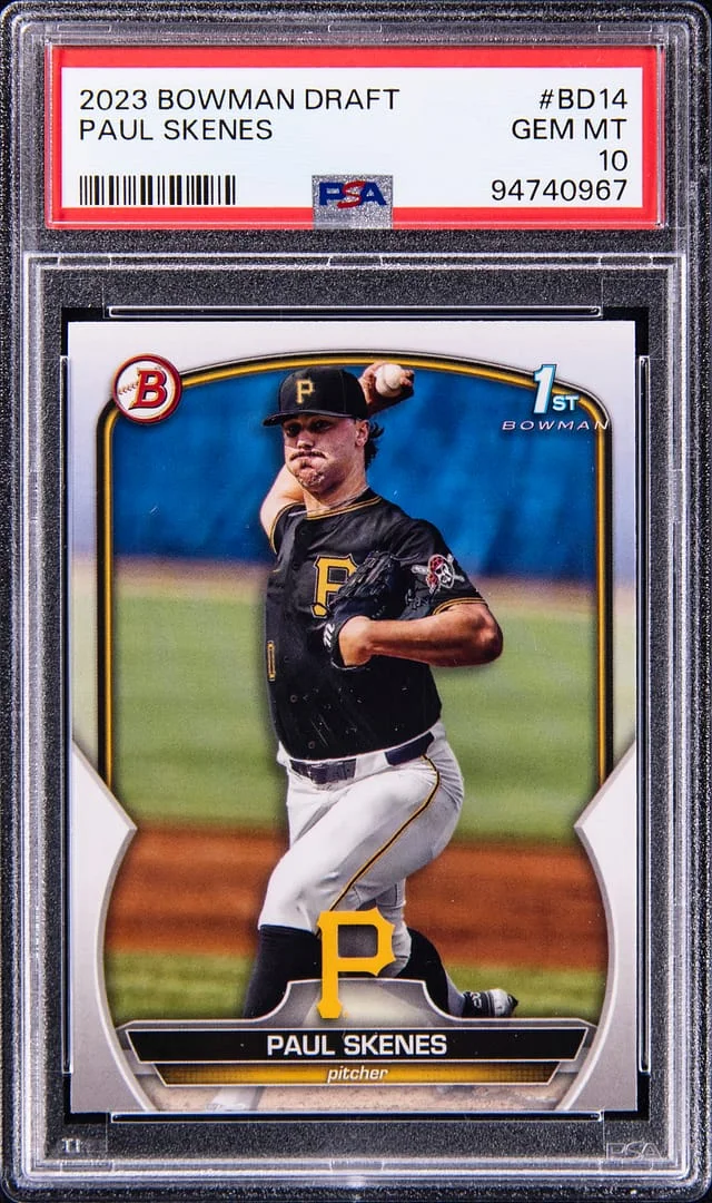 2023 Bowman Draft Paul Skenes #BD-14 card image