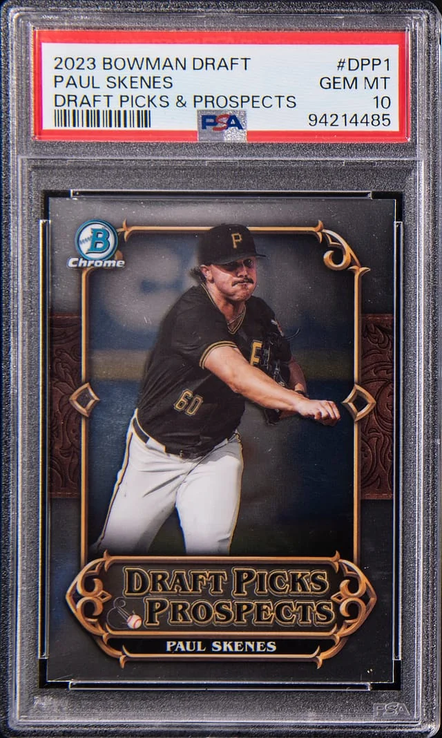 2023 Bowman Draft Paul Skenes Draft Picks & Prospects #DPP-1 card image