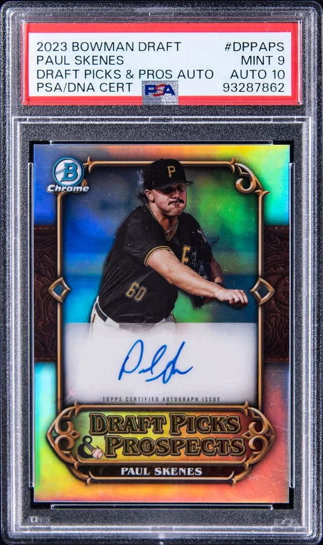 2023 Bowman Draft Paul Skenes Draft Picks & Prospect Autographs #DPPA-PS card image