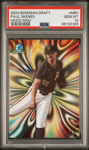 2023 Bowman Draft Paul Skenes Mood Ring #MR1 card image