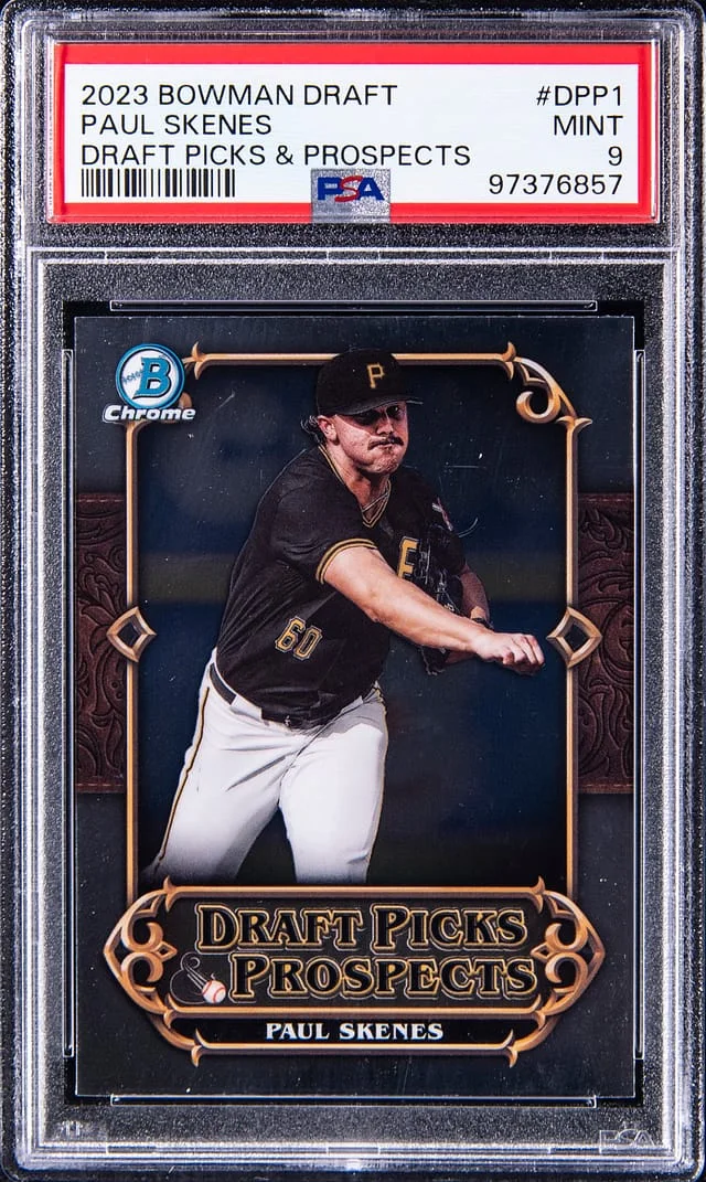 2023 Bowman Draft Picks & Prospects Paul Skenes #DPP-1 card image