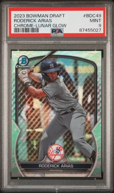 2023 Bowman Draft Roderick Arias Chrome-Orange #Bdc49 card image