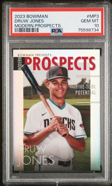 2023 Bowman Druw Jones Modern Prospects #MP3 card image