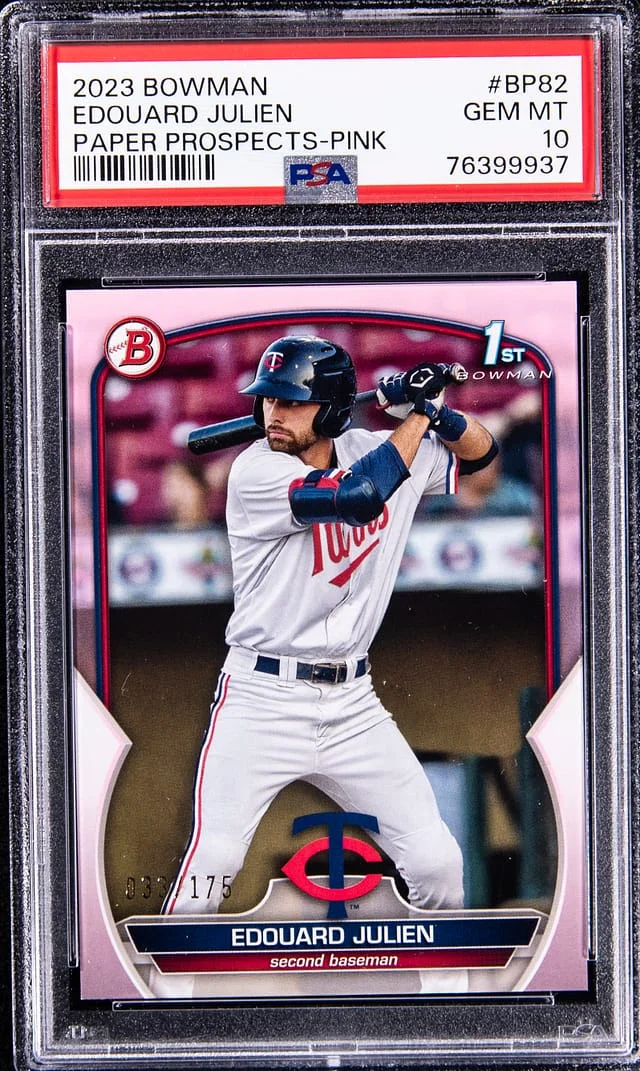 2023 Bowman Edouard Julien Paper Prospects - Pink #BP82 card image