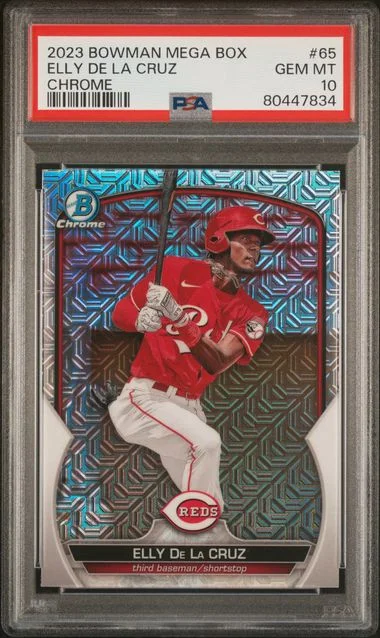 2023 Bowman Elly De La Cruz Mega Box Chrome #65 card image