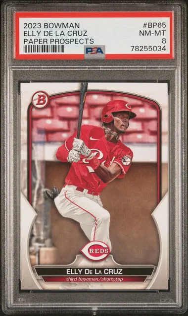 2023 Bowman Elly De La Cruz Paper Prospects #BP65 card image