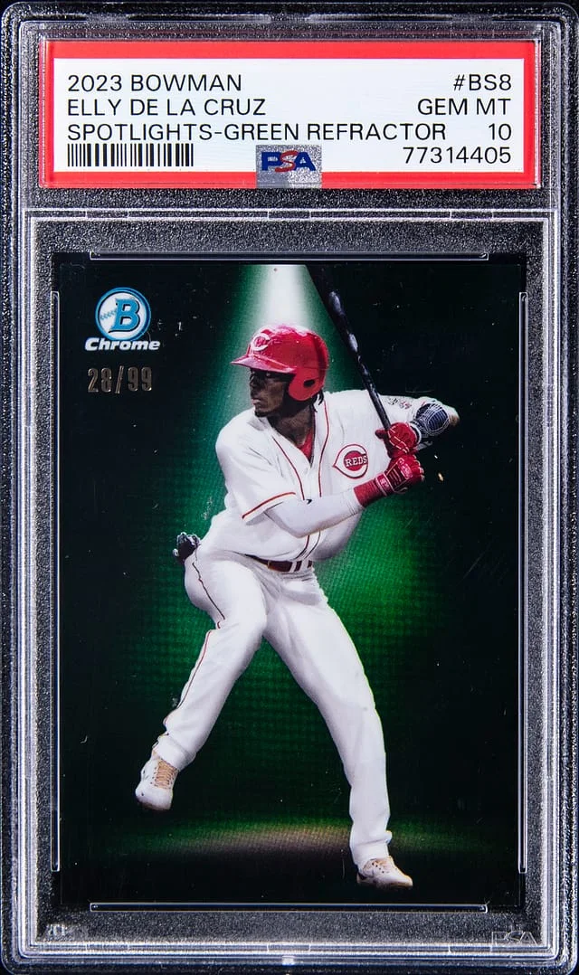 2023 Bowman Elly De La Cruz Spotlights #BS8 card image