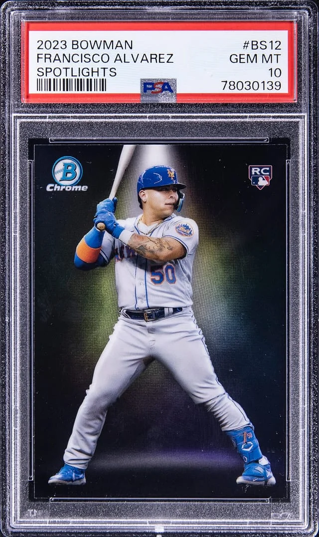 2023 Bowman Francisco Alvarez Spotlights #BS12 card image