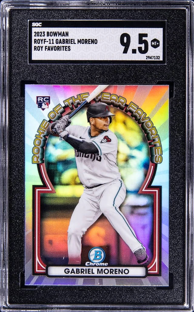 2023 Bowman Gabriel Moreno ROY Favorites #ROYF11 card image