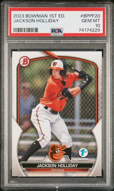 2023 Bowman Jackson Holliday 1st Edition #BPPF-20 card image