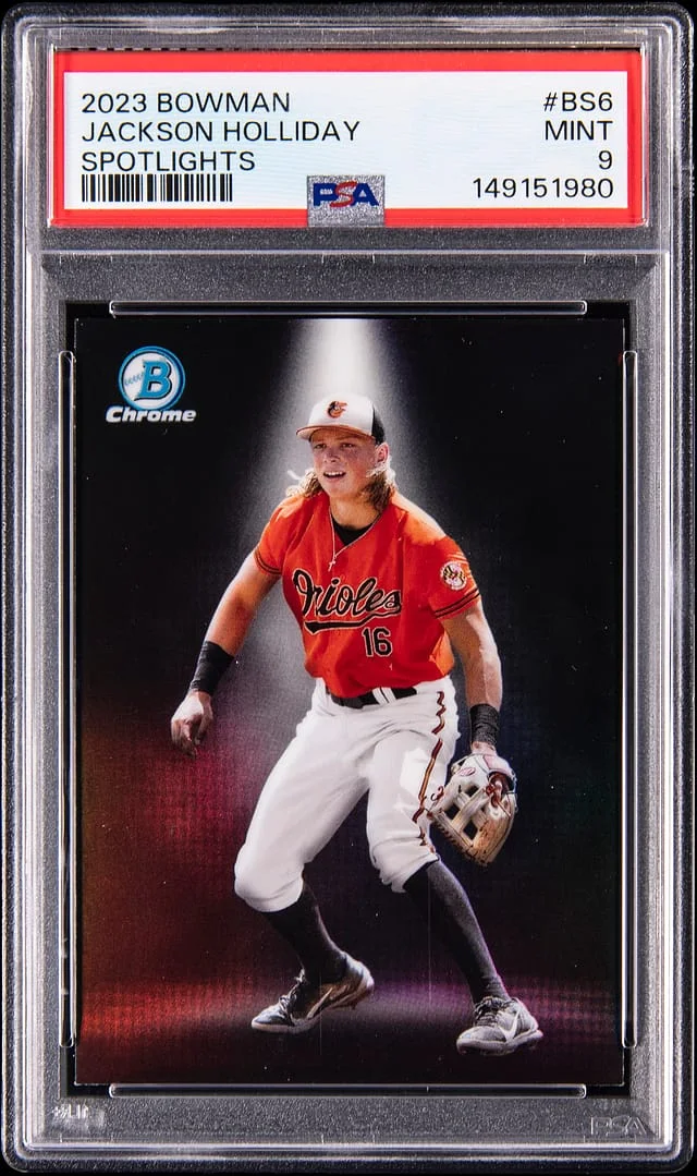2023 Bowman Jackson Holliday Spotlights #BS-6 card image