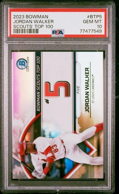 2023 Bowman Jordan Walker Scouts' Top 100 #BTP5 card image