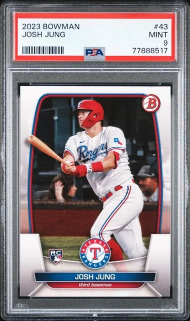 2023 Bowman Josh Jung #43 card image