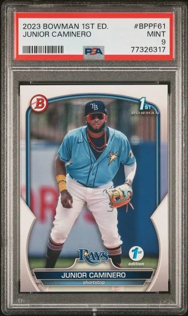 2023 Bowman Junior Caminero 1st Edition #BPPF-61 card image
