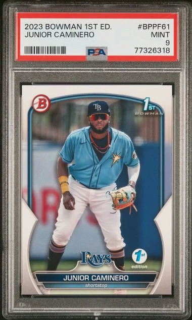 2023 Bowman Junior Caminero 1st Edition #Bppf61 card image