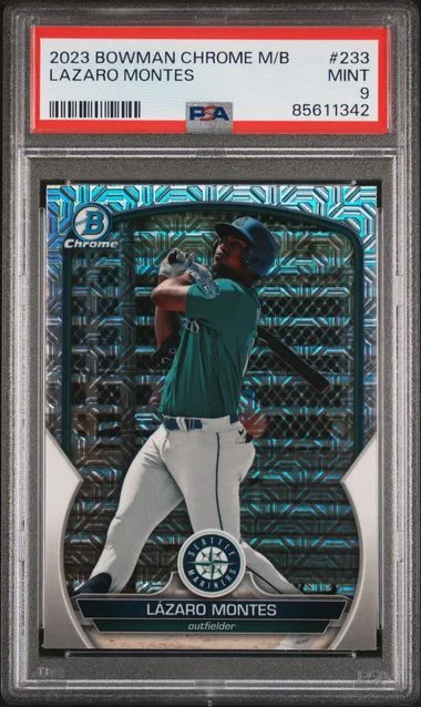 2023 Bowman Lazaro Montes Mega Box Chrome #233 card image