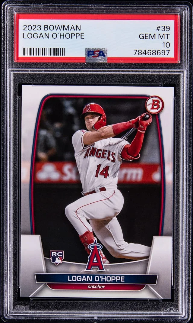2023 Bowman Logan O'Hoppe #39 card image