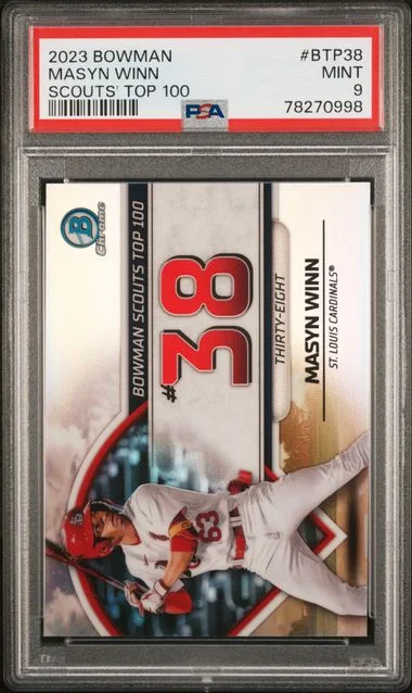 2023 Bowman Masyn Winn Scouts' Top 100 #BTP38 card image