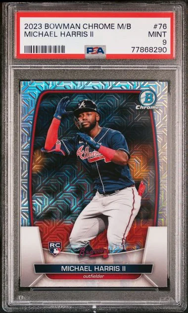 2023 Bowman Michael Harris II Pink #76 card image