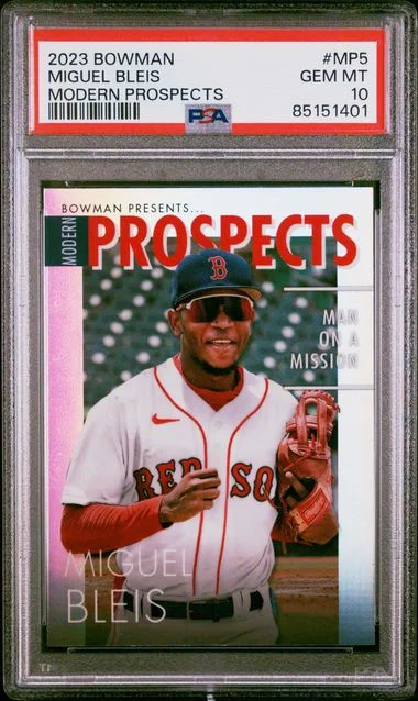 2023 Bowman Miguel Bleis Modern Prospects #MP5 card image