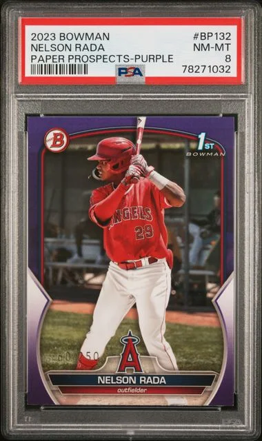 2023 Bowman Nelson Rada Paper Prospects #BP132 card image