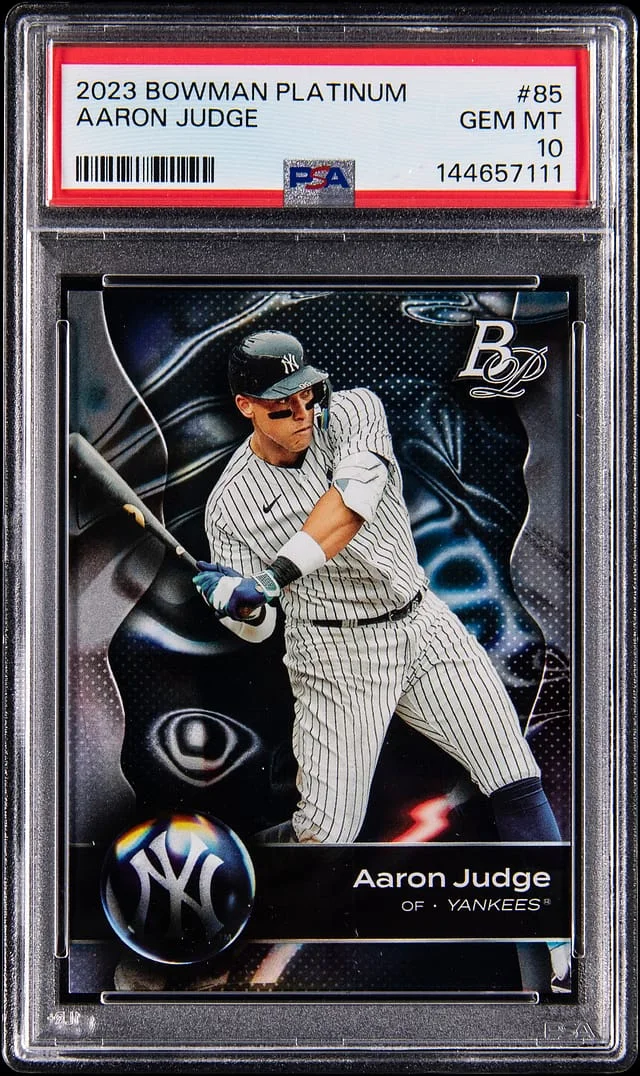 2023 Bowman Platinum Aaron Judge #85 card image