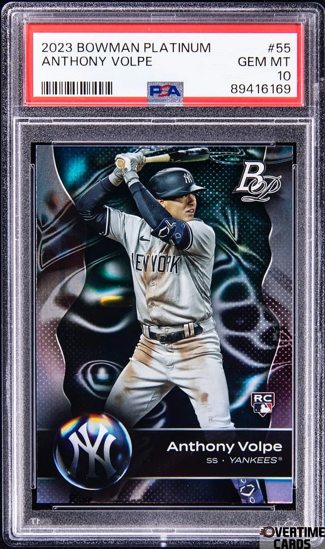 2023 Bowman Platinum Anthony Volpe #55 card image